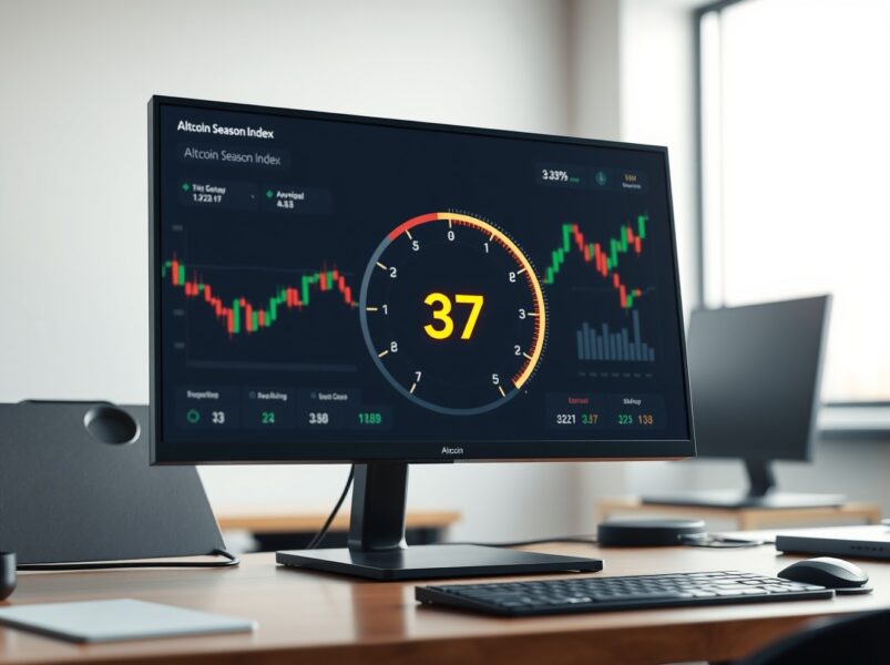 山寨币季节指数为37：比特币主导格局持续显现
