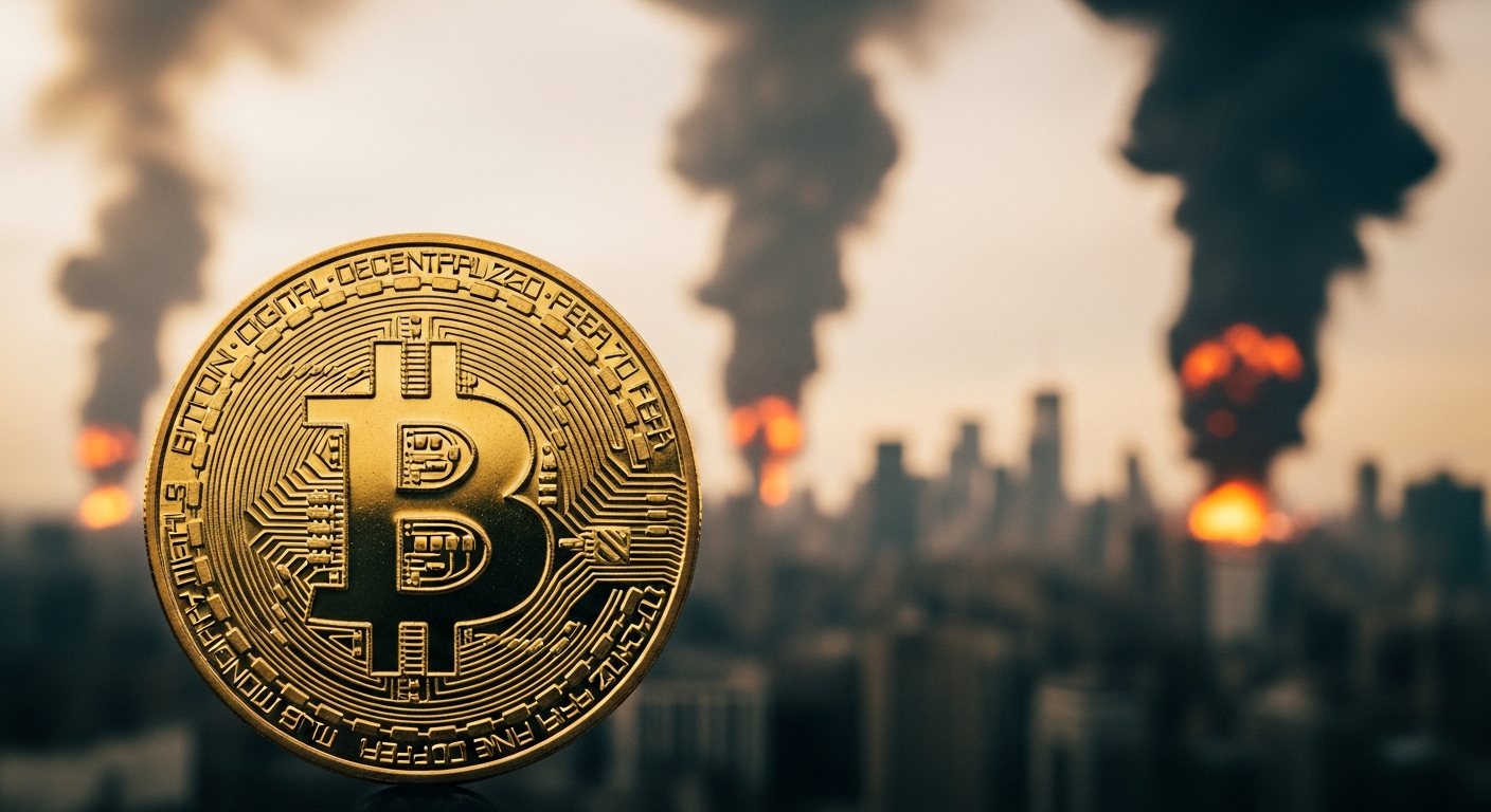 地缘冲突下比特币波动率保持稳定