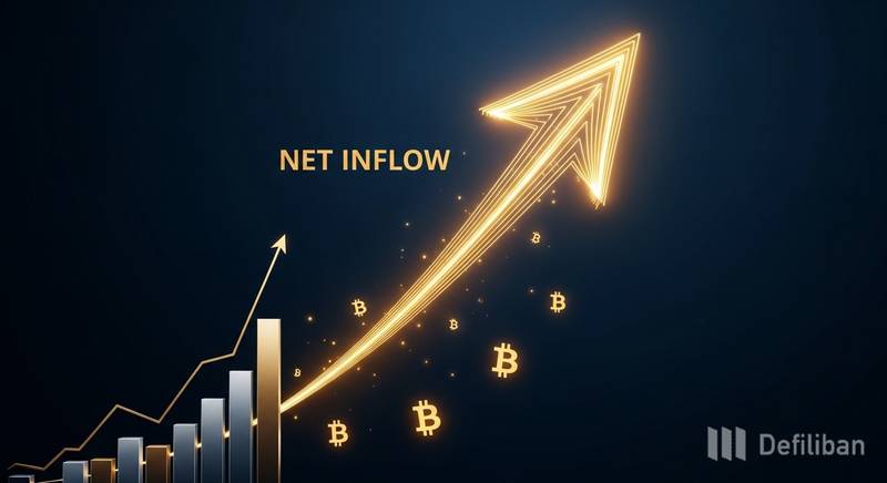 比特币现货ETF单日净流入2.02亿美元，市场情绪出现积极转变