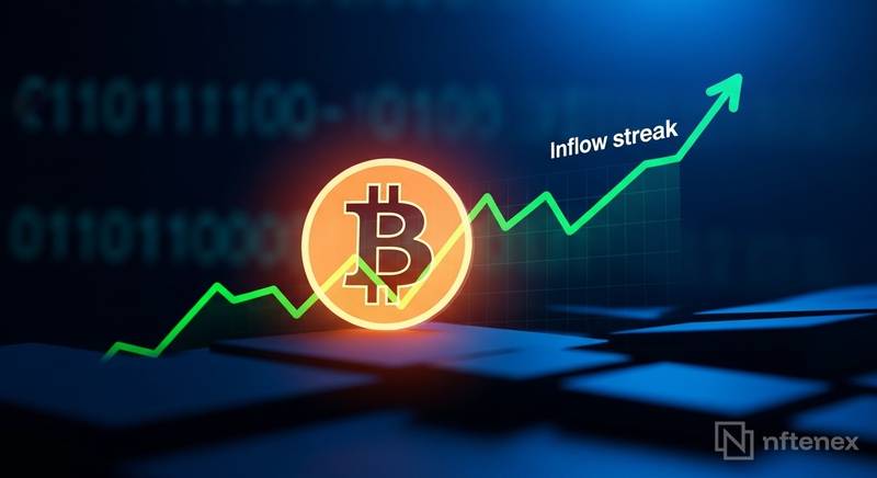 比特币现货ETF七日净流入破11亿 疑现机构配置与市场情绪背离