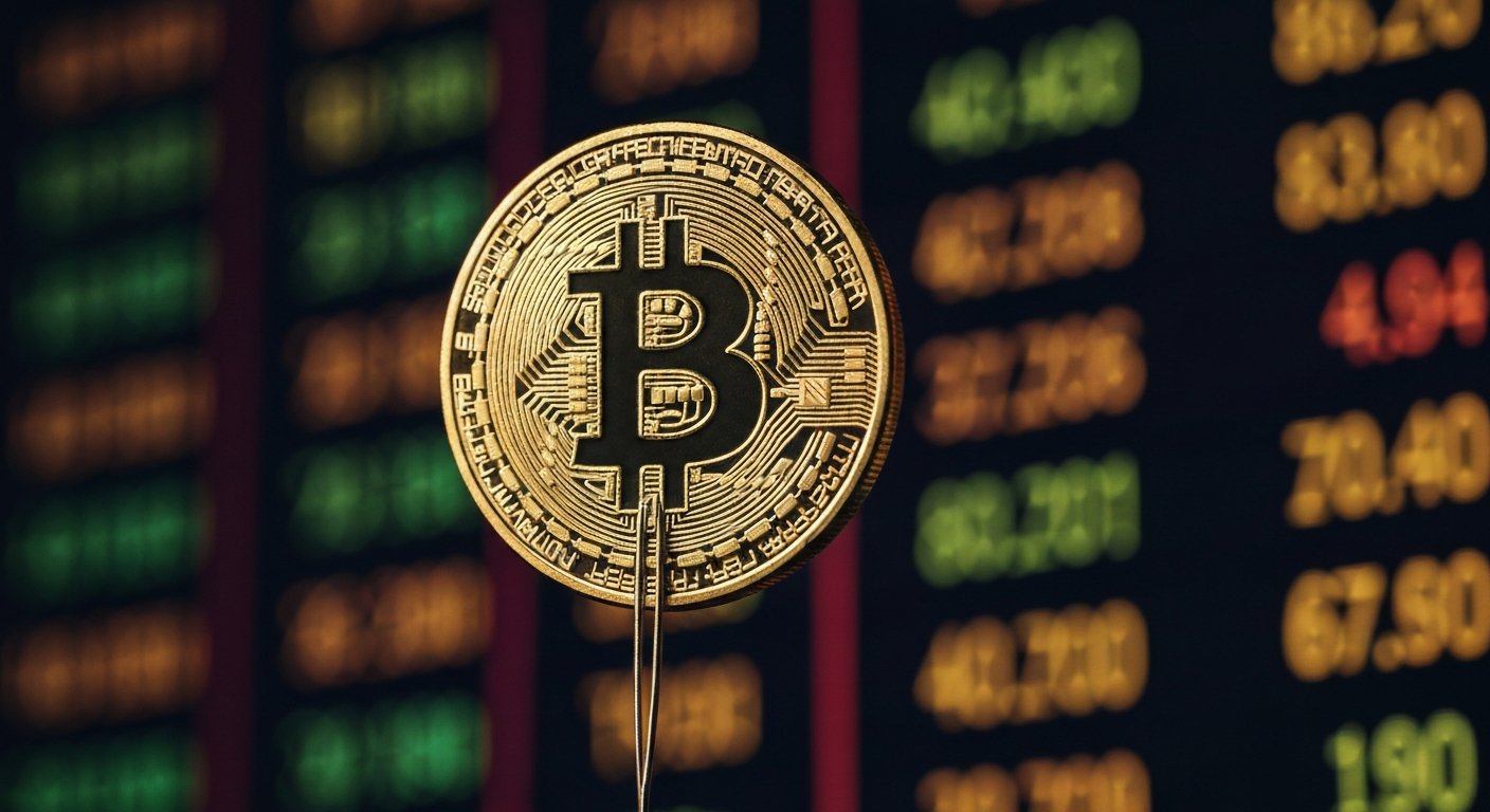 比特币价格承压回落 资金流入支撑市场信心