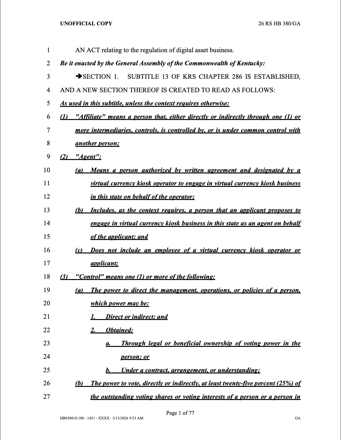 肯塔基州拟强制硬件钱包设后门引发隐私争议