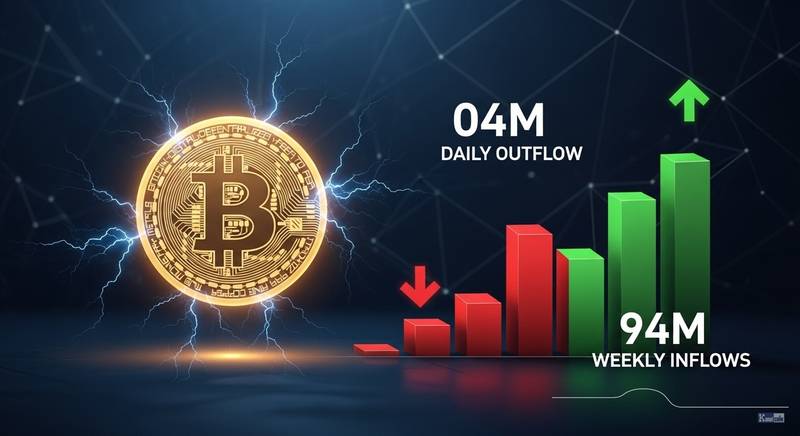 比特币现货ETF单日资金流出引发市场关注
