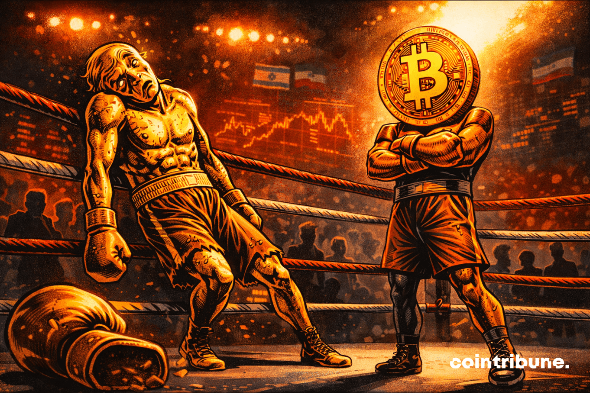 黄金避险角色动摇 比特币短期表现凸显韧性