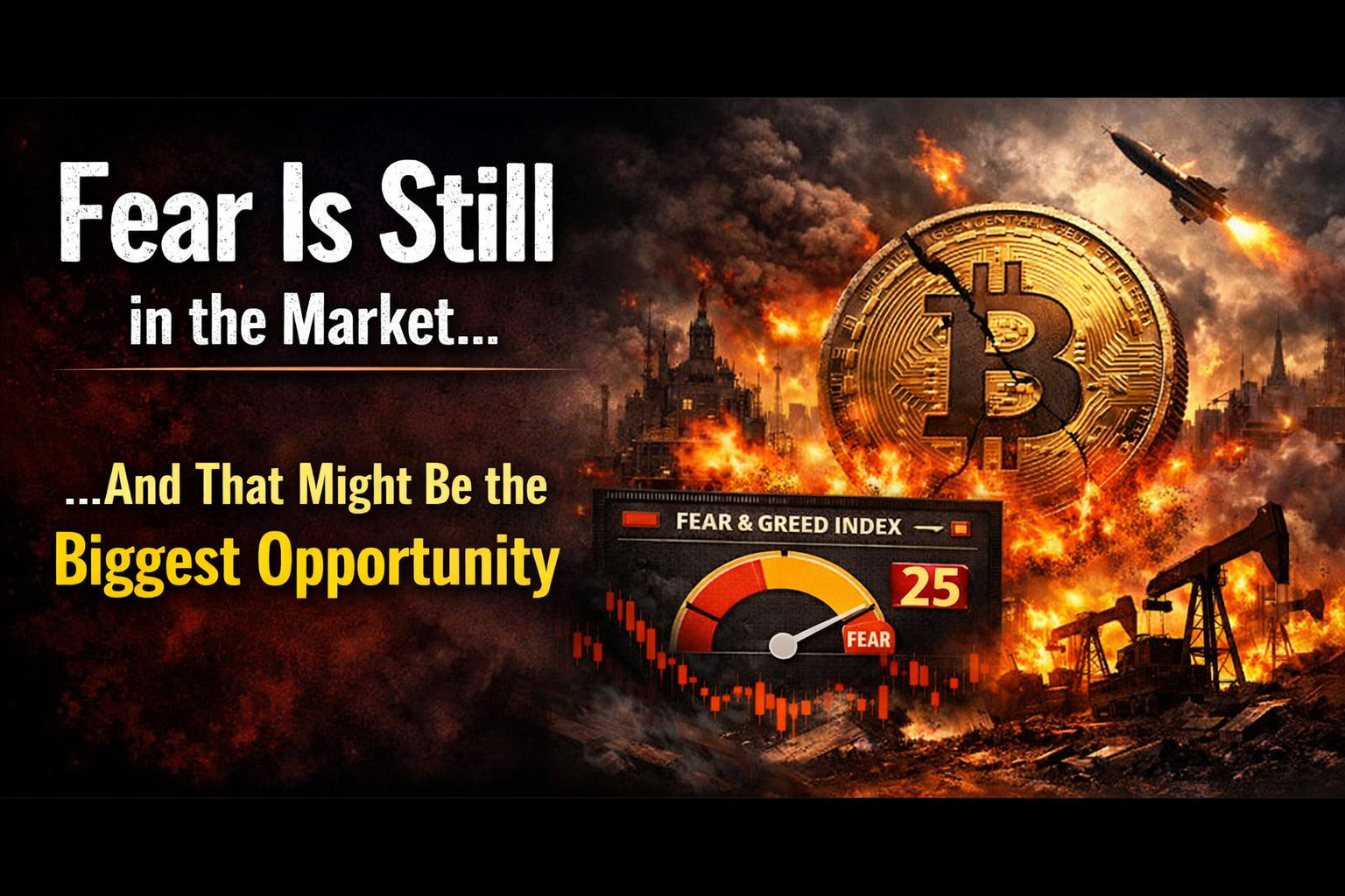 地缘冲突加剧市场恐慌 比特币价格走势受情绪拖累