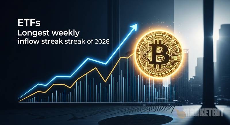 比特币现货ETF连续三周净流入创年内纪录