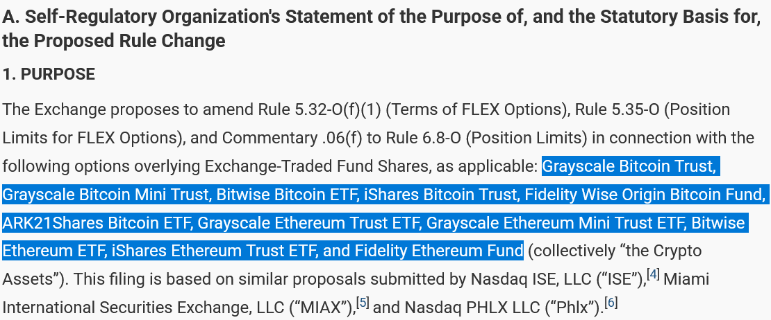 纽约证交所取消加密ETF期权持仓限制 市场流动性迎新突破