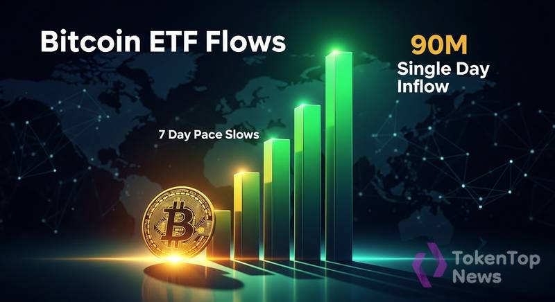 比特币ETF单日净流入超1.9亿美元，七日趋势仍显温和