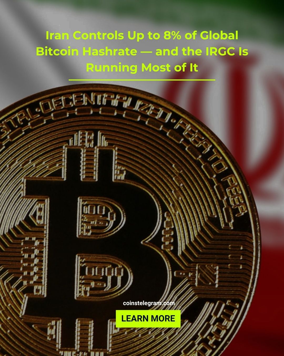 伊朗成全球比特币挖矿重要力量 成本优势显著