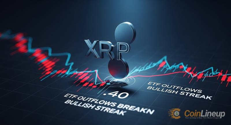 XRP价格在1.40美元关口拉锯：ETF资金流出与巨鲸吸筹形成对峙