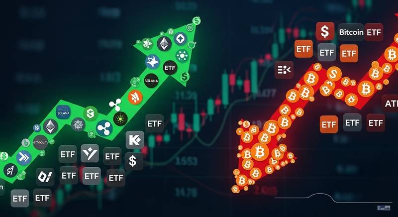 比特币ETF单日净流出7500万美元 竞争币产品获资金青睐