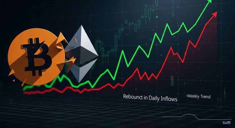 比特币ETF资金流现日周背离：单日流入难改周度抛压格局