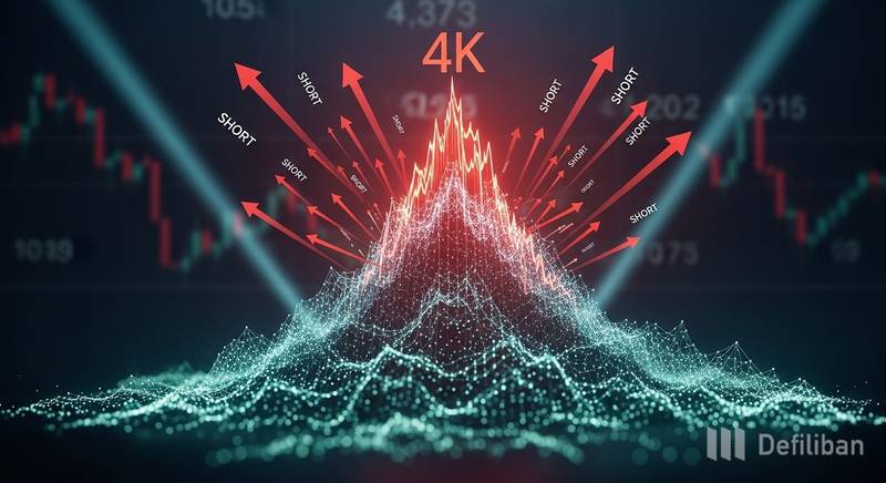 比特币逼近74000美元空头密集区 轧空风险升温