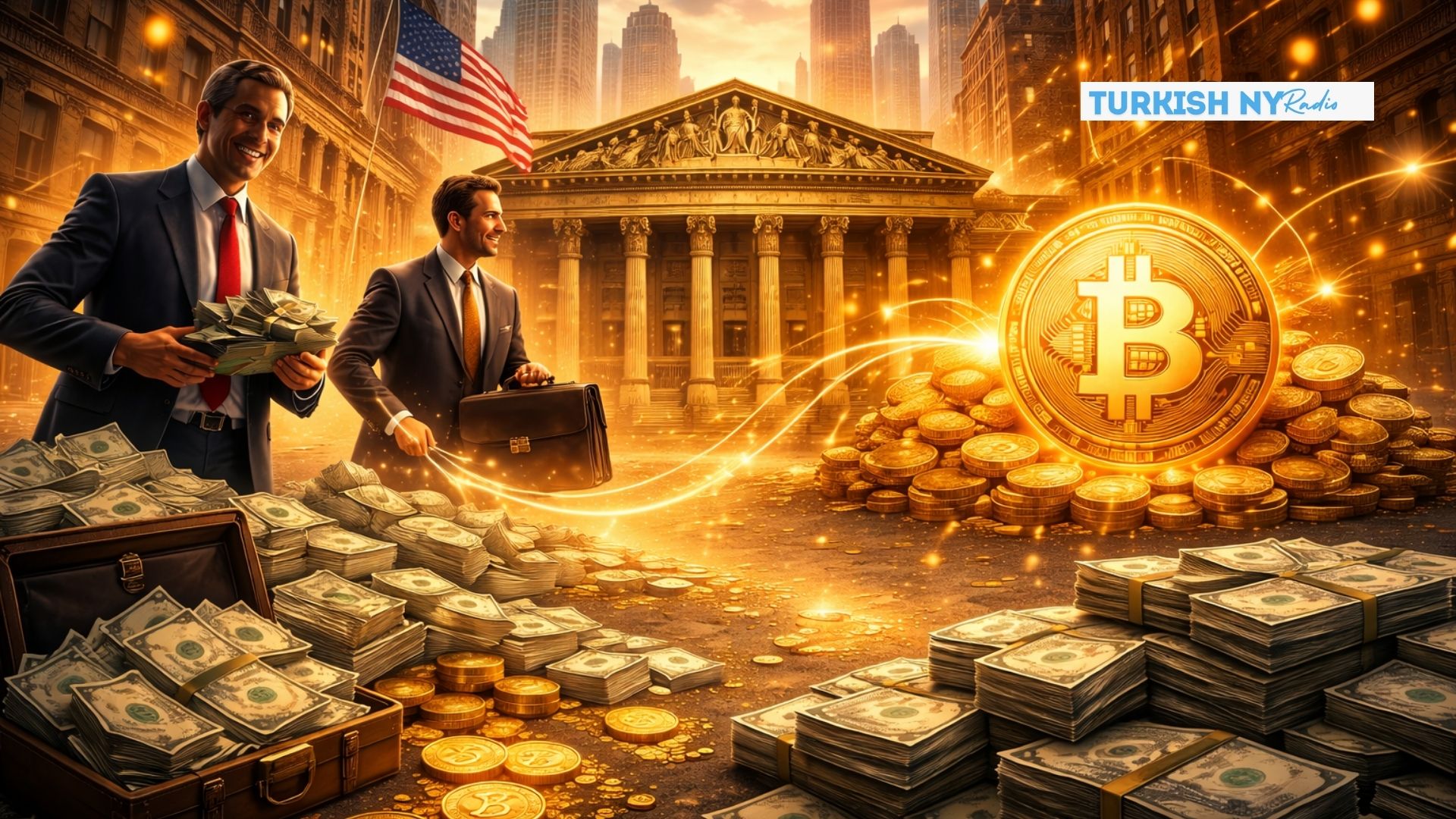 华尔街比特币叙事背后的金融循环与风险