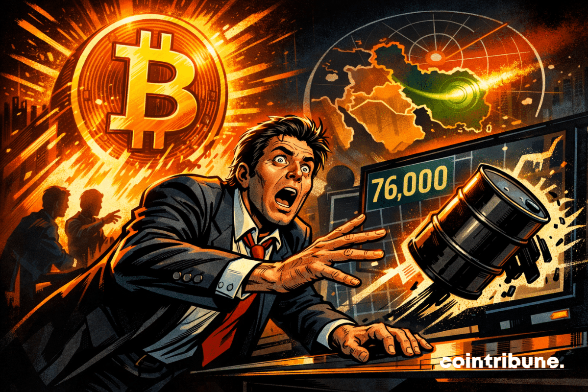 伊朗局势缓和推动比特币突破78000美元