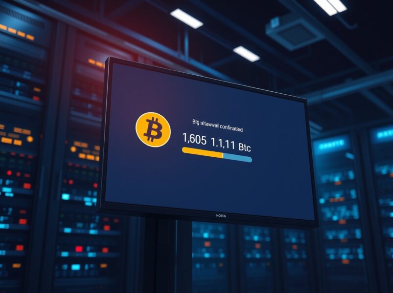 巨额比特币提现引市场关注 主力资金或正布局长期持仓
