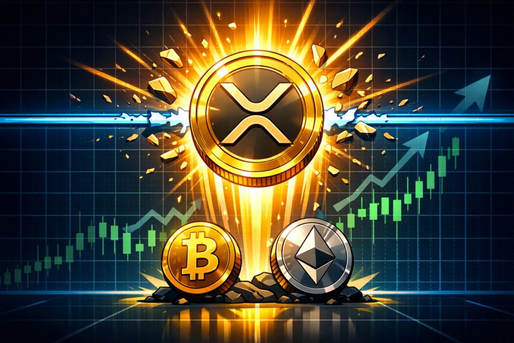 XRP突破1.45美元阻力位 市场关注后续走势与链上动向