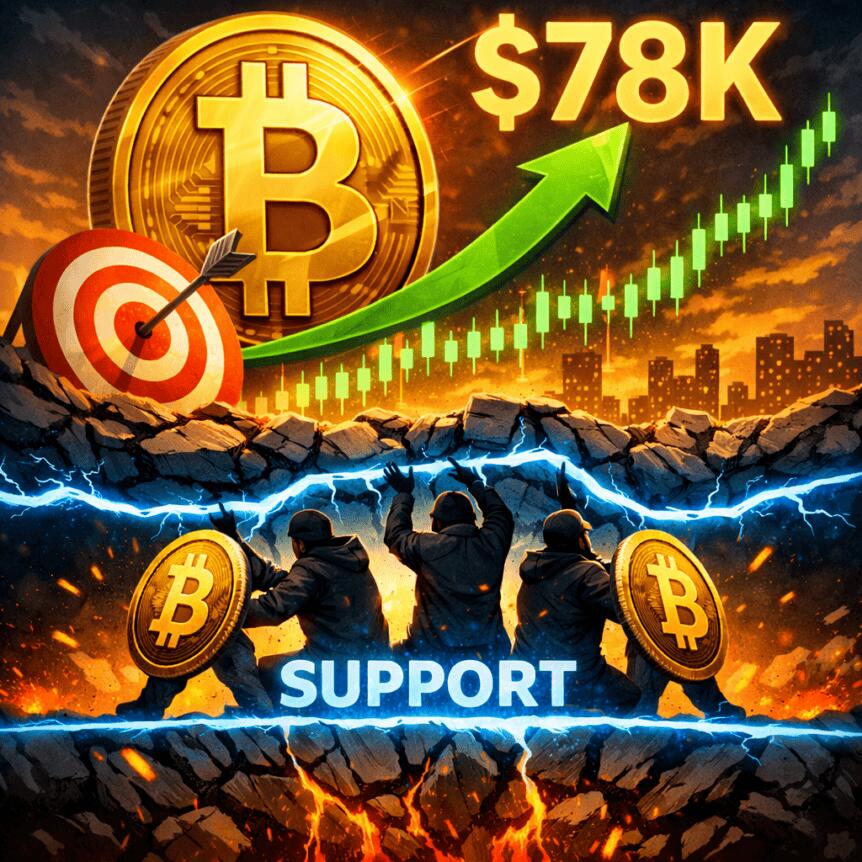 比特币突破链上支撑位后酝酿技术性反弹