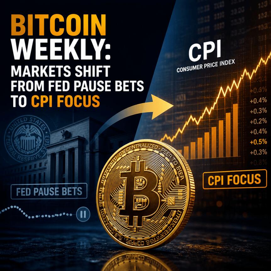 比特币价格走势受CPI数据与日元动态影响，技术关键位成焦点