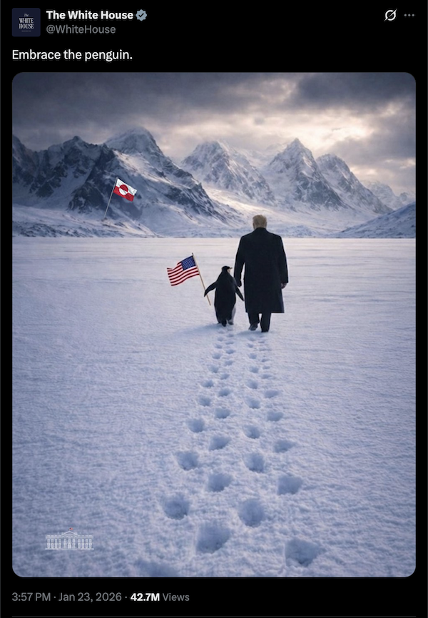 白宫爆火X推文推动PENGUIN迷因币（Memecoin）暴涨564%