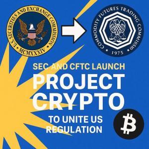 美国SEC与CFTC联合启动“加密货币项目” 推动数字资产监管统一