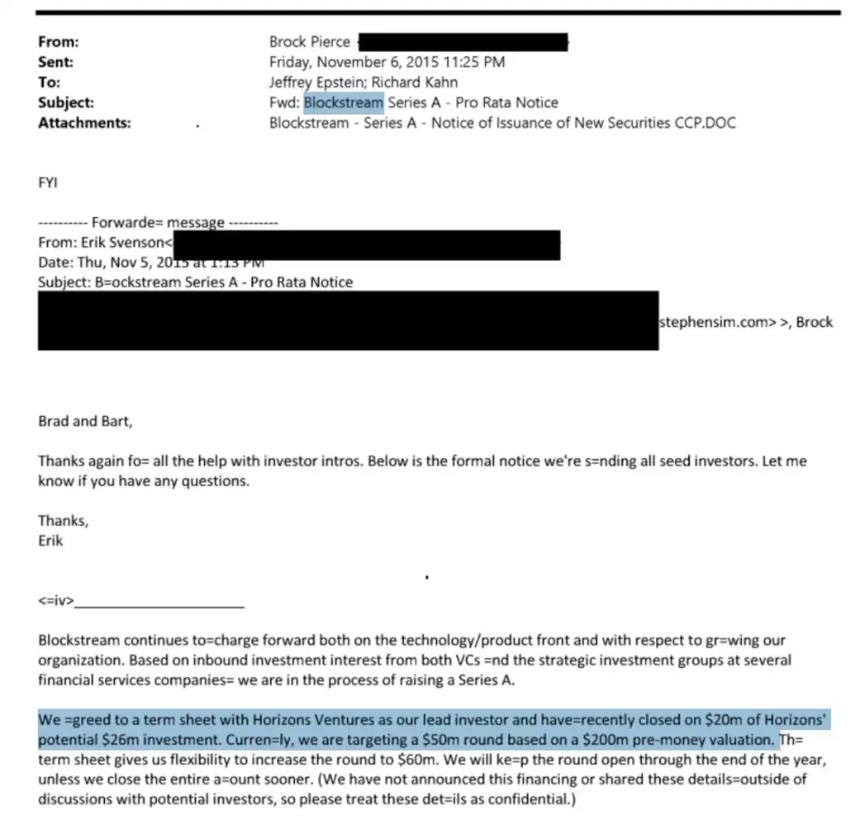 爱泼斯坦绝密邮件曝光：他曾与中本聪对话？