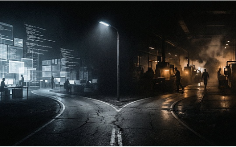 AI时代下中美软件格局分化：谁在替代人力，谁在深耕流程？