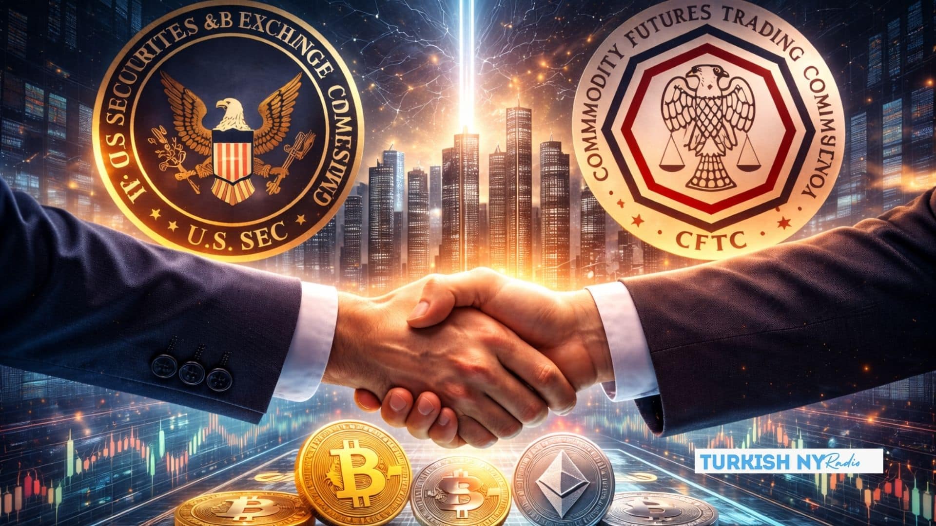 SEC与CFTC达成监管协作协议 重塑加密市场规则