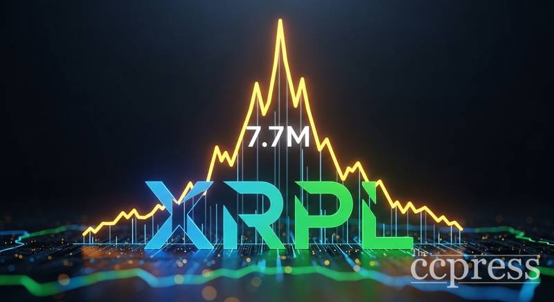 XRPL账户突破770万 网络活跃度与价格走势同步攀升