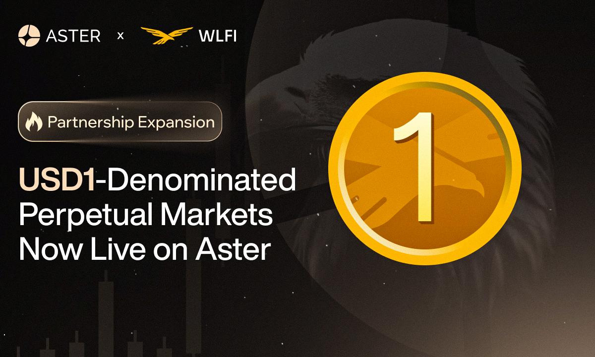 Aster链拓展USD1交易生态构建多元化基础
