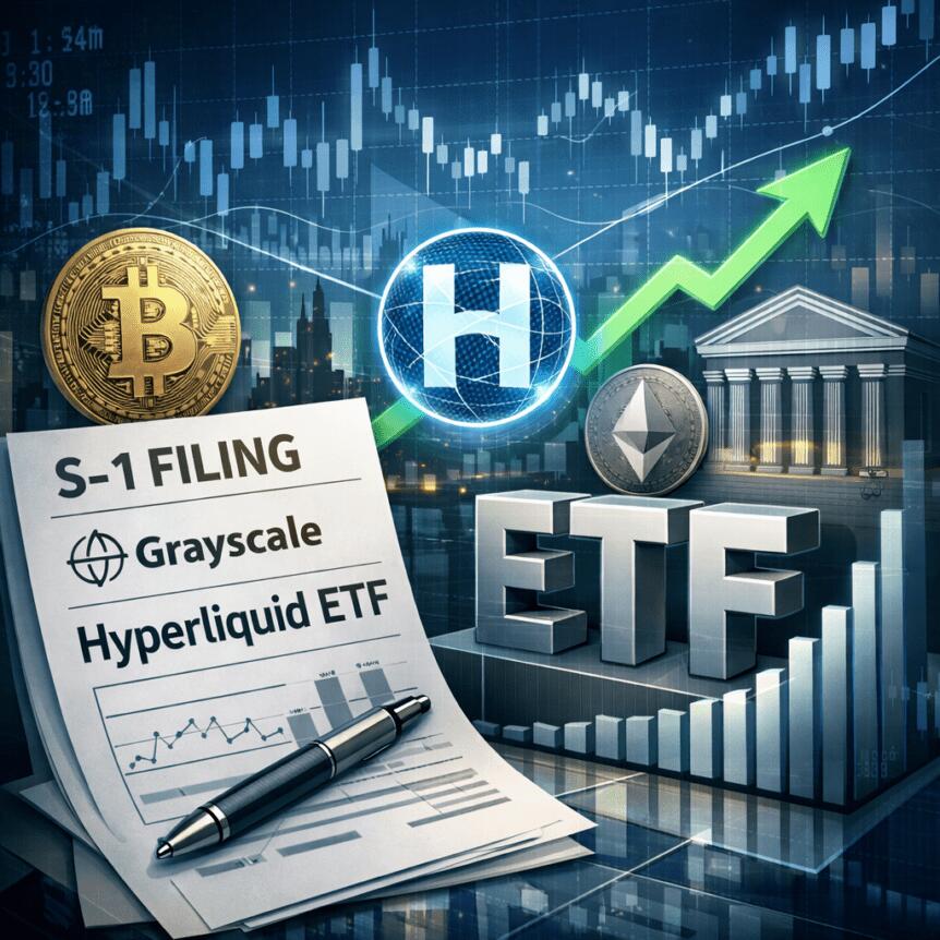 灰度提交Hyperliquid现货ETF申请 引发市场关注