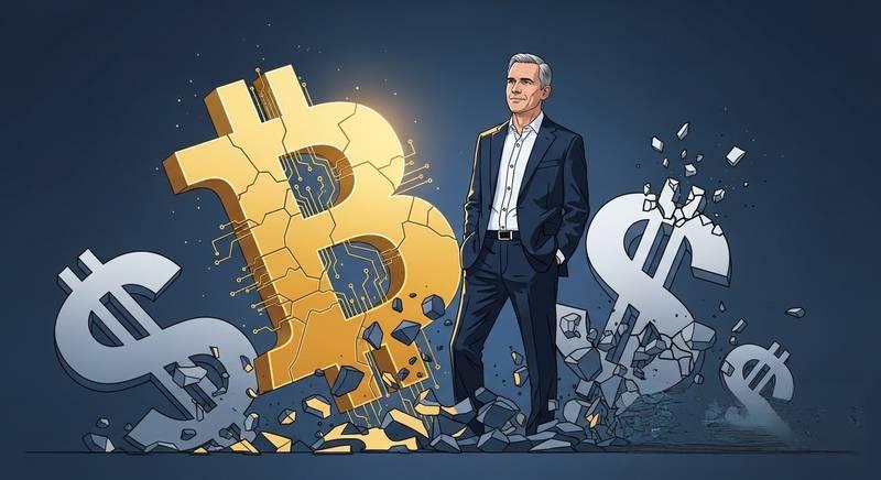 Coinbase CEO重塑比特币与美元关系叙事
