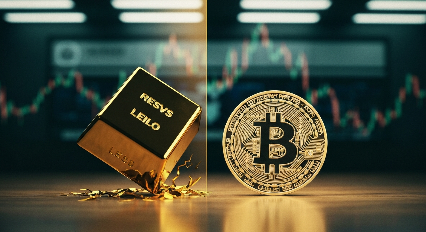 比特币与黄金脱钩：市场结构重塑中的资金轮动
