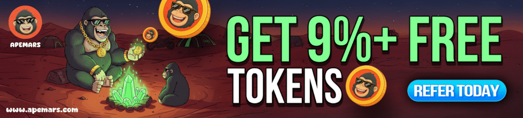APEMARS预售势头渐起或成新晋顶级山寨币