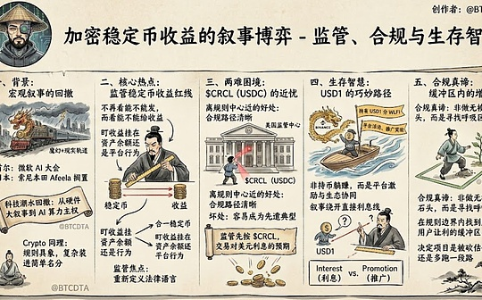 稳定币收益监管趋严：合规路径中的缓冲区博弈