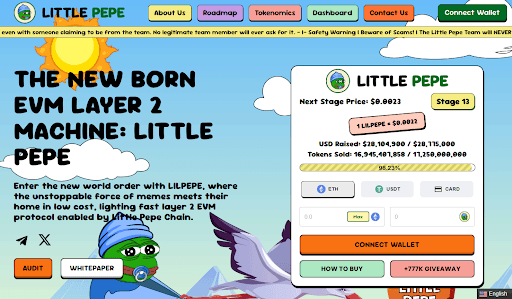 LILPEPE预售突破2800万美元 技术与激励双驱动增长