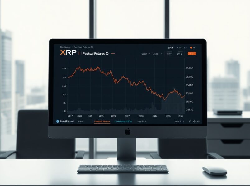 瑞波币永续合约未平仓量暴跌96%：市场去杠杆化信号凸显