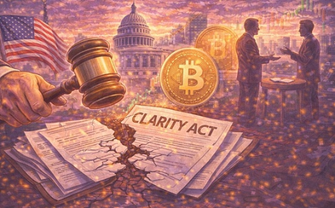 《清晰法案》推进提速：立法窗口倒计时，稳定币争议成关键障碍