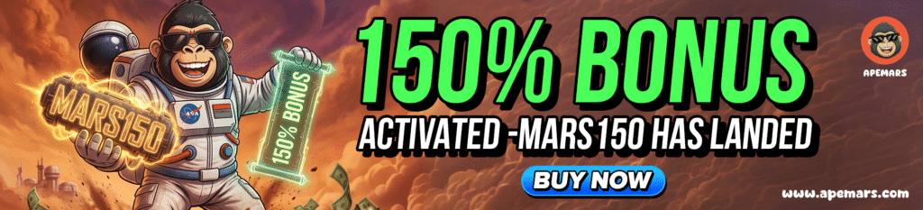 APEMARS预售开启：早期布局捕捉山寨币轮动新机遇