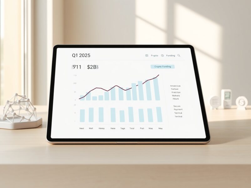 2025年一季度加密初创融资下滑15% 战略转向凸显长期布局