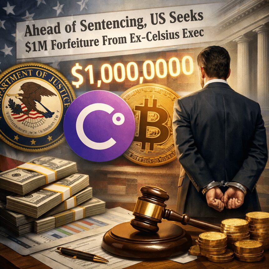 前Celsius高管将面临超百万资产没收 案件揭示加密执法新趋势