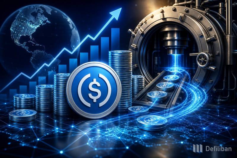 2.5亿美元USDC铸造释放链上流动性新信号