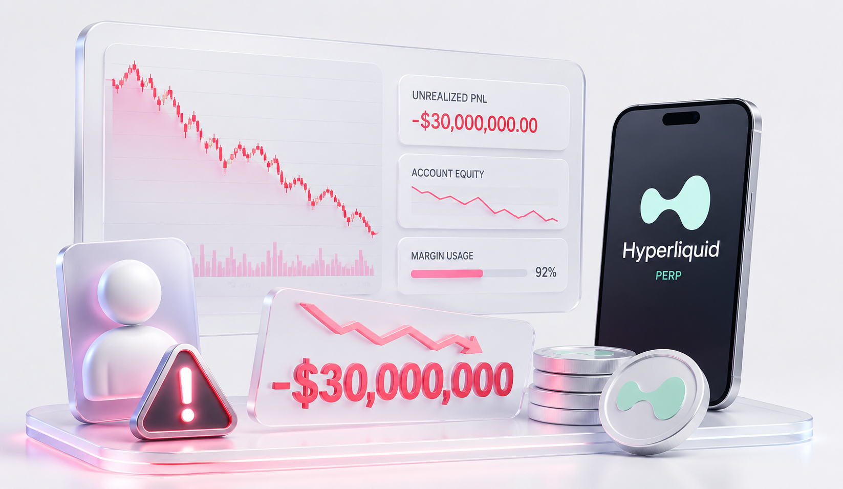 HYPE代币暴涨致空头巨亏：Hyperliquid交易员面临清算风险