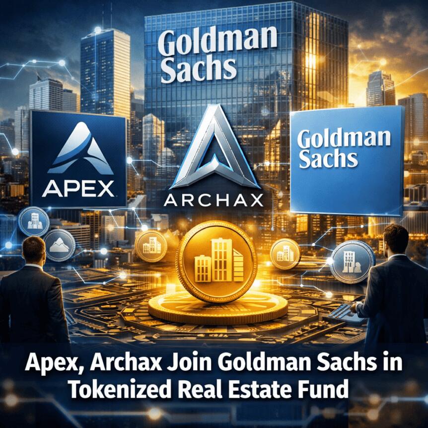 Apex Group与高盛合作推进代币化房地产基金发展
