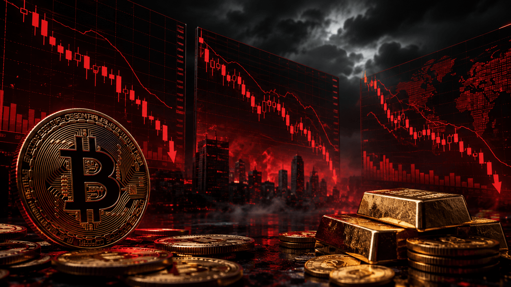 比特币与全球资产同步下跌 市场重置信号显现