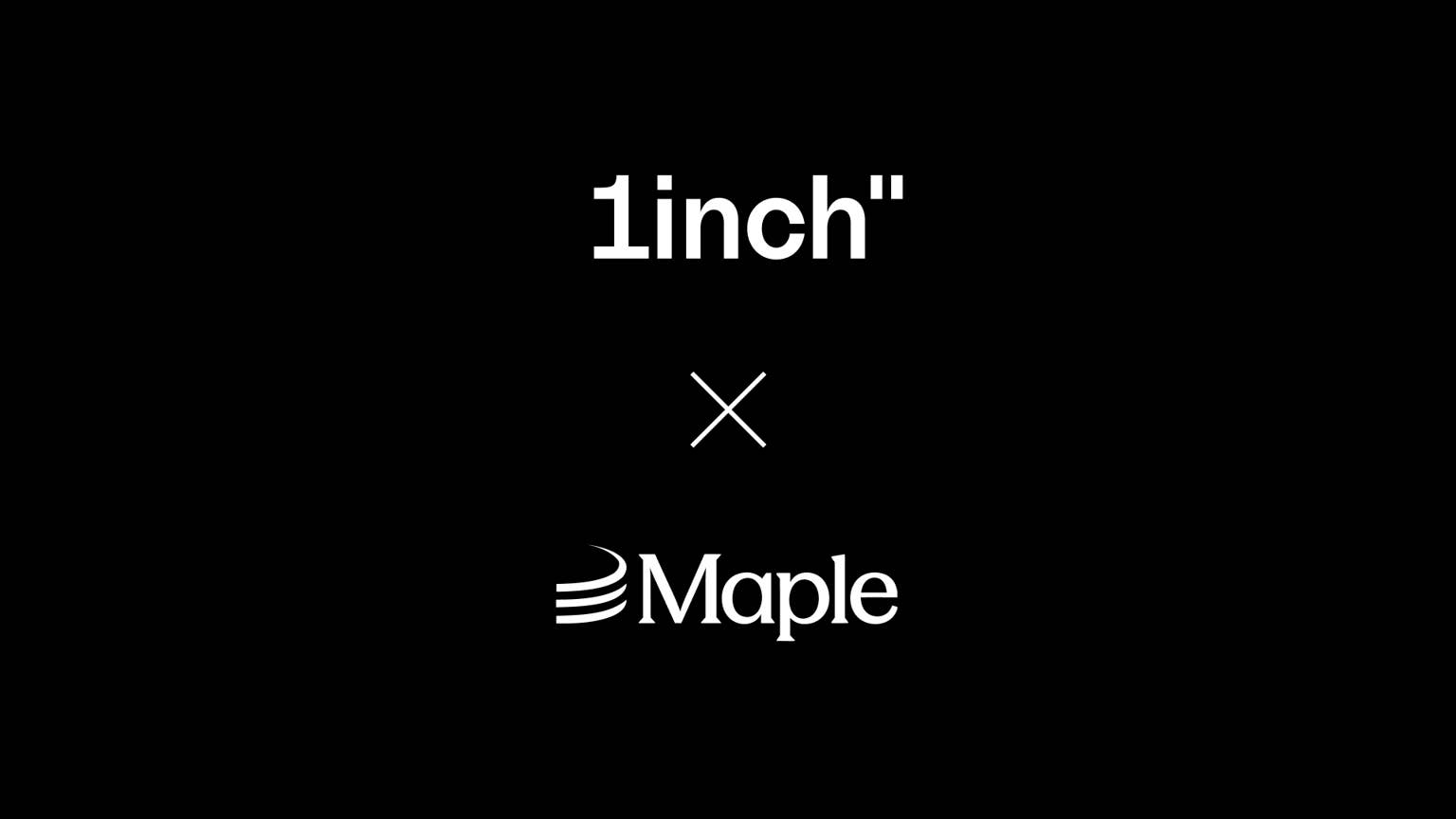 Maple与1inch集成：稳定币代币化开启流动性新路径