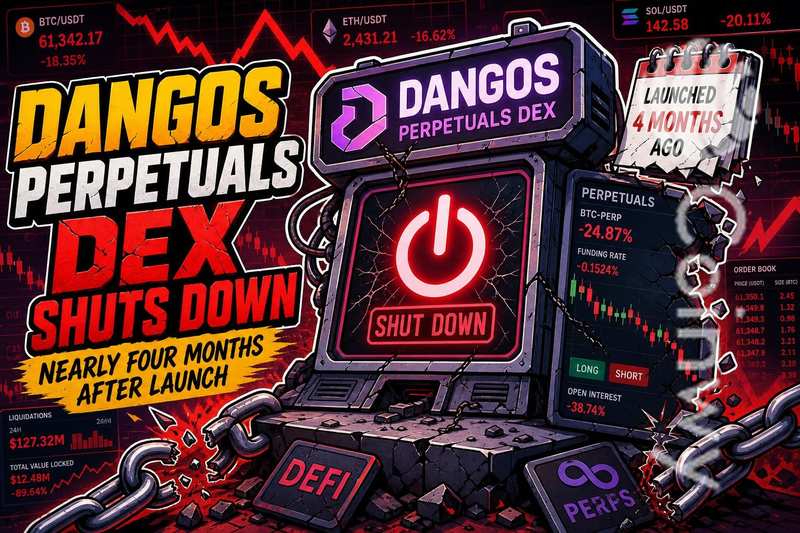 Dango永续合约DEX四个月后关闭引发市场反思